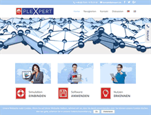 Tablet Screenshot of plexpert.de